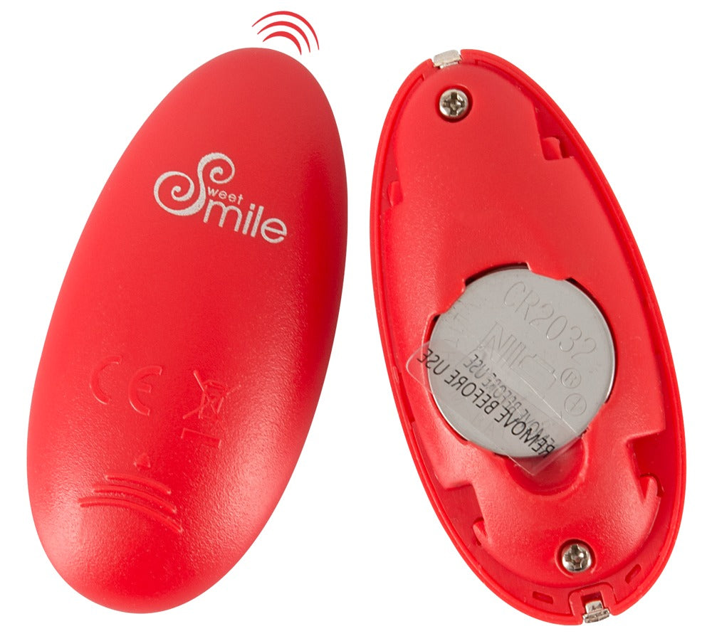 Sweet Smile RC Love Ball Vibrokugel mit 7 flüsterleisen Modi, rot