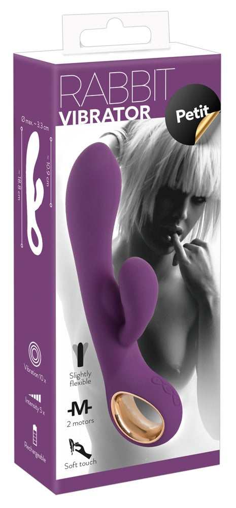 You2Toys Rabbit Vibrator petit mit Klitorisstimulator, lila