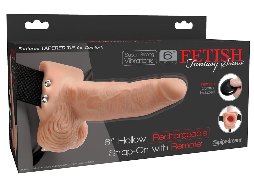 Fetish Fantasy 6Zoll RC Strap-On