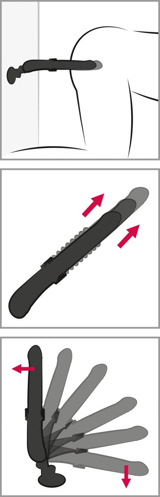 You2Toys RC Fucking Machine 2.0 Stoßvibrator mit verstellbarem Saugfuß