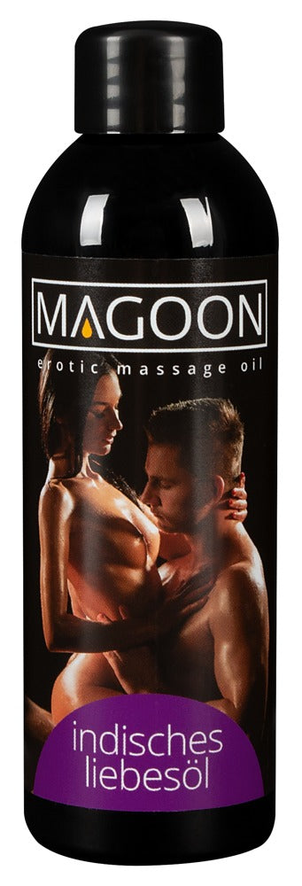 Magoon Massageöl Set (6 Sorten) – 6 × 100 ml