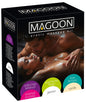Magoon Massageöl Set (6 Sorten) – 6 × 100 ml