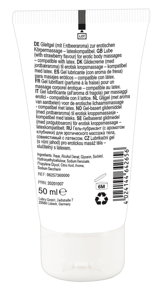 Lick it! Erotik-Massagegel Erdbeere