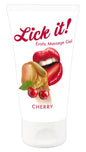 Lick it! Erotik-Massagegel Kirsche