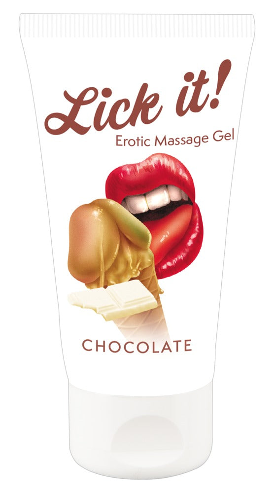 Lick it! Erotik-Massagegel Schokolade