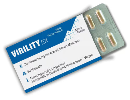 Virility Ex – Nahrungsergänzungsmittel, 20 Kapseln