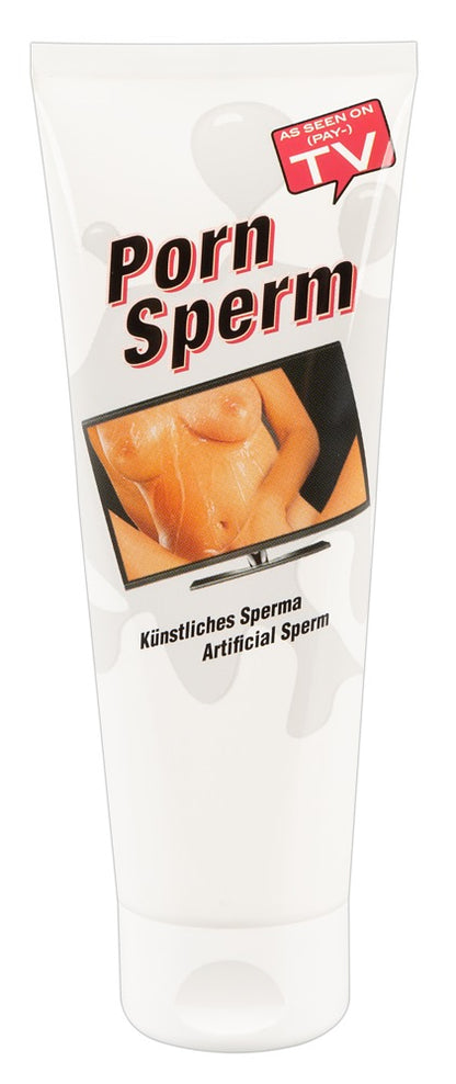 Porn Sperm Gleitgel in Sperma-Optik, 125 ml