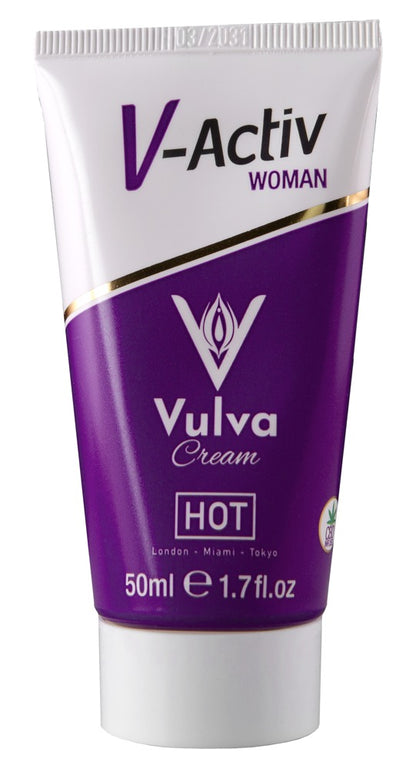 HOT V-Activ Vulva Cream CBD