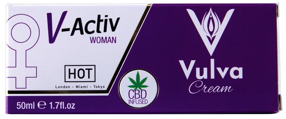 HOT V-Activ Vulva Cream CBD