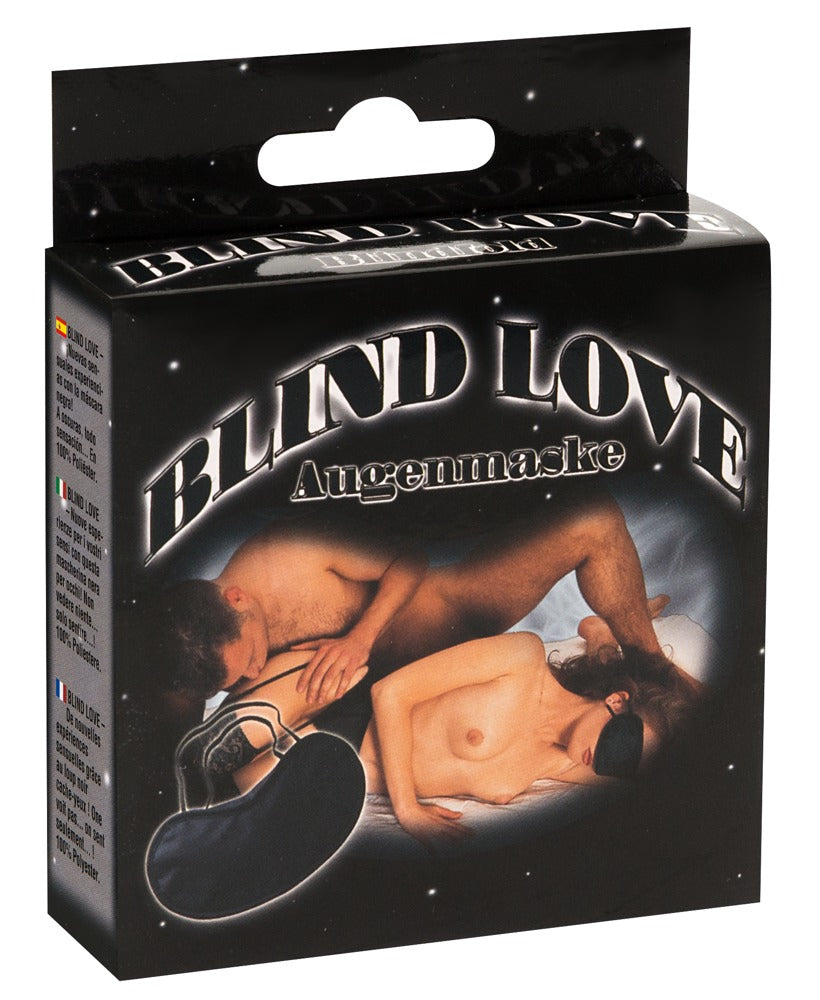 Augenmaske Blind Love, schwarz