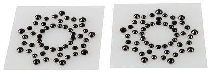 Cottelli Nippelsticker mit Strass in Sternoptik