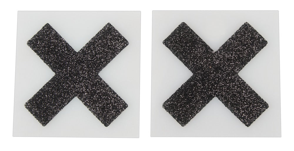 Cottelli Nippelsticker in X-Form mit Glitzer