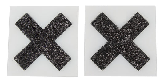 Cottelli Nippelsticker in X-Form mit Glitzer