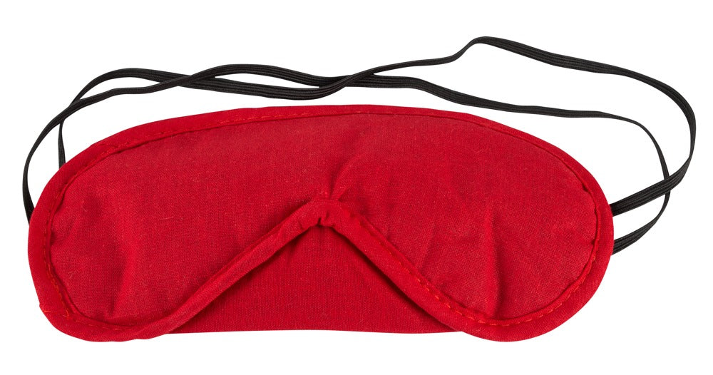 Cottelli Augenmasken 2er-Set, Rot/Schwarz