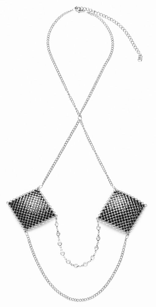 Cottelli Brustschmuck mit Silberkette