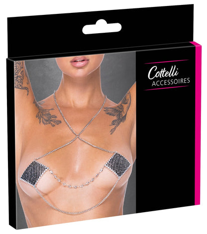Cottelli Brustschmuck mit Silberkette