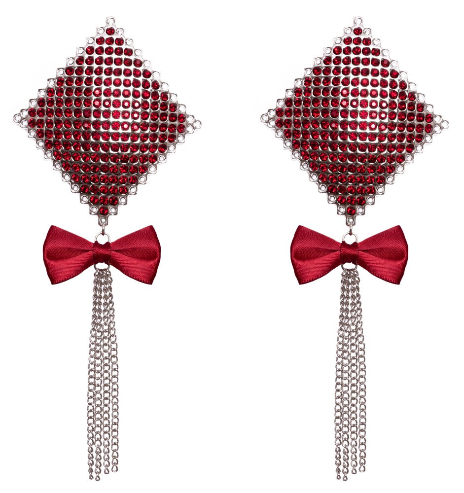 Cottelli Brustschmuck mit Schleife und Kettchen