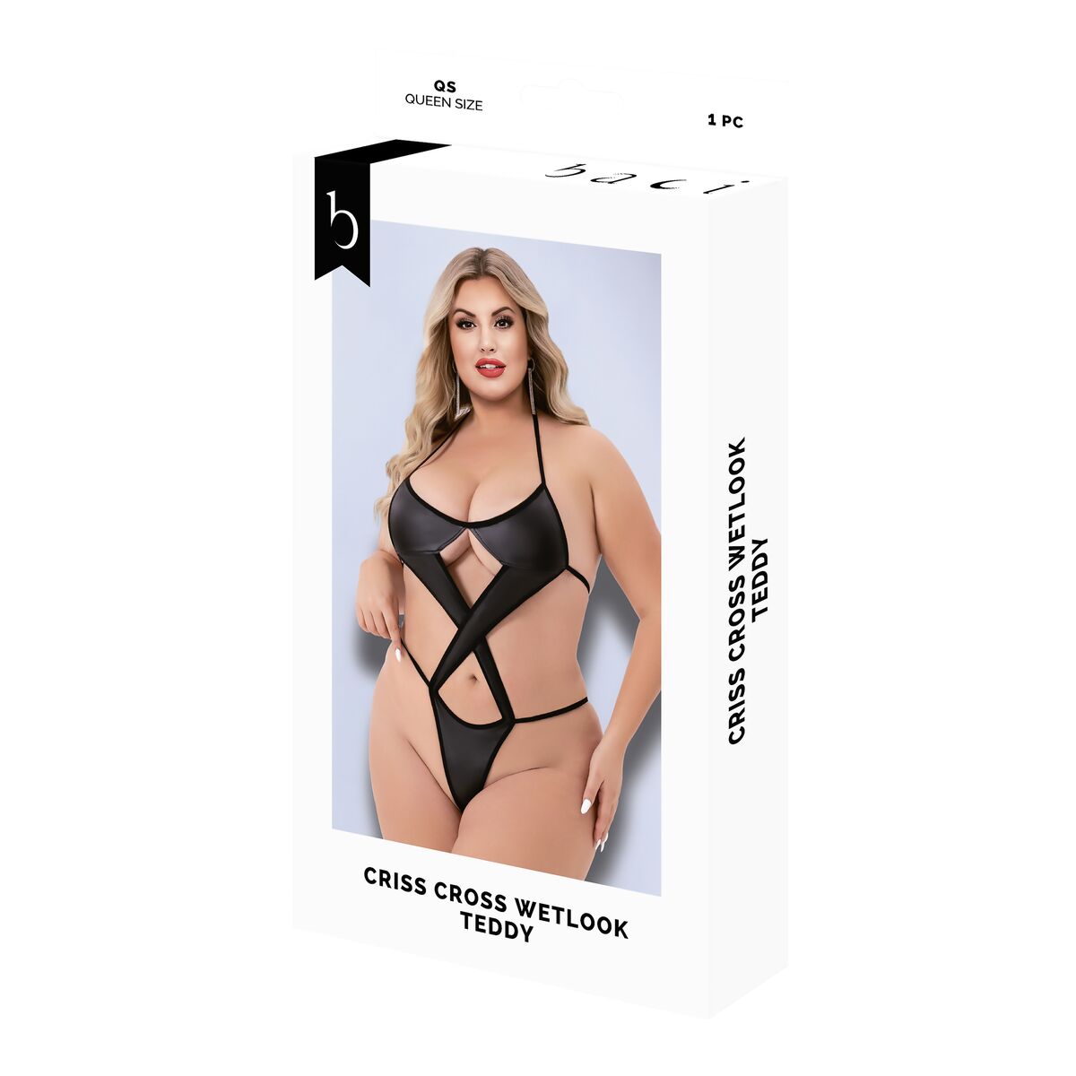 Body Baci Lingerie Schwarz Queen