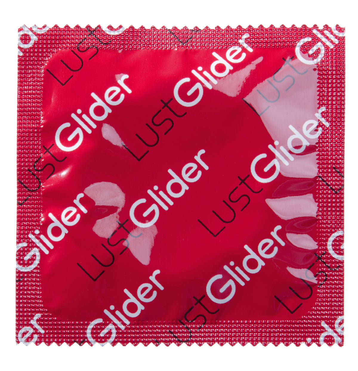 LustGlider Kondome rot mit Erdbeeraroma 100er