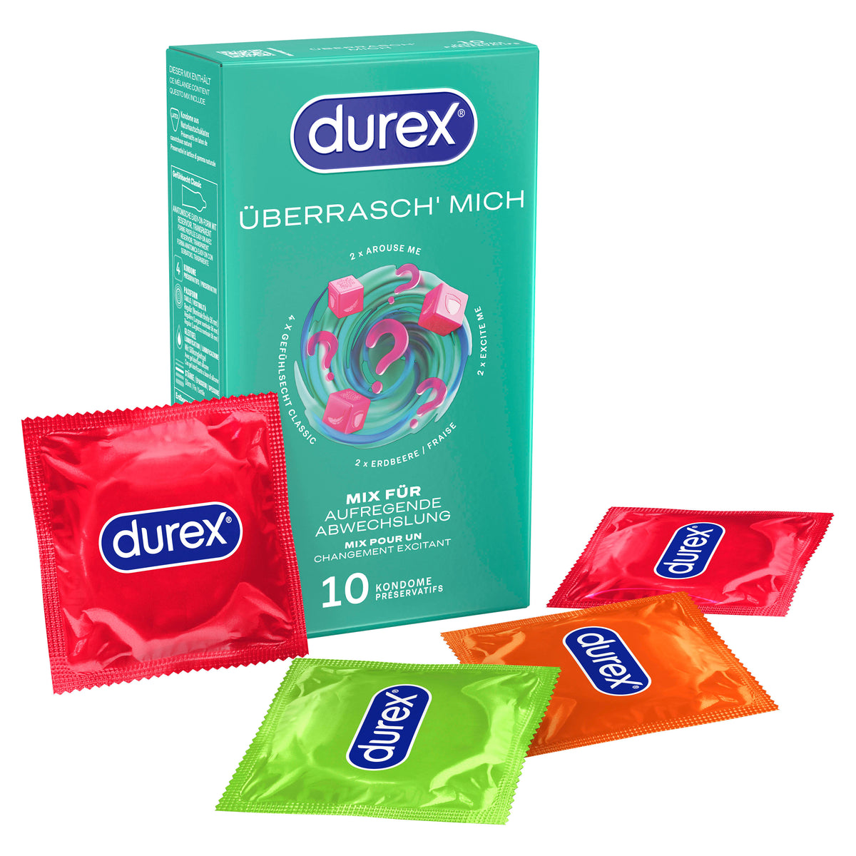 DUREX Gefühlsecht Überrasch' mich 10 Stück