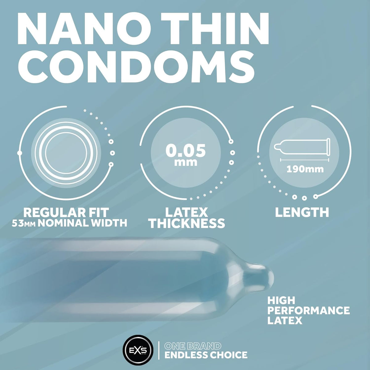 EXS Nano Thin 0.05 Kondome 3 Stück