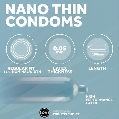 EXS Nano Thin 0.05 Kondome 3 Stück