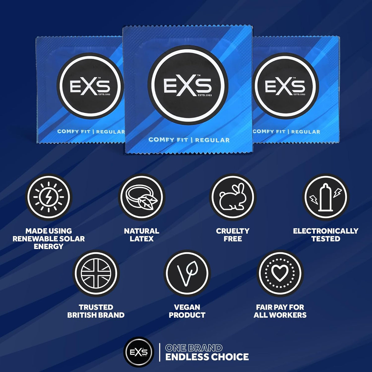 EXS Regular 54mm Kondome 100 Stück