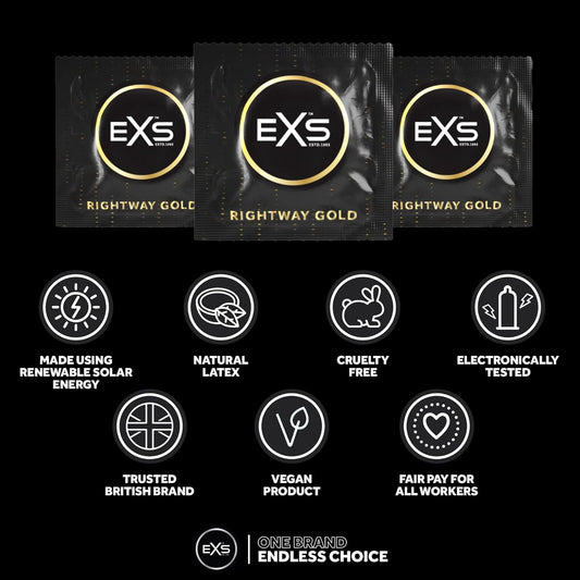 EXS Right Way Gold Kondome 12 Stück