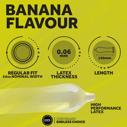 EXS Banana Aroma Kondome 100 Stück