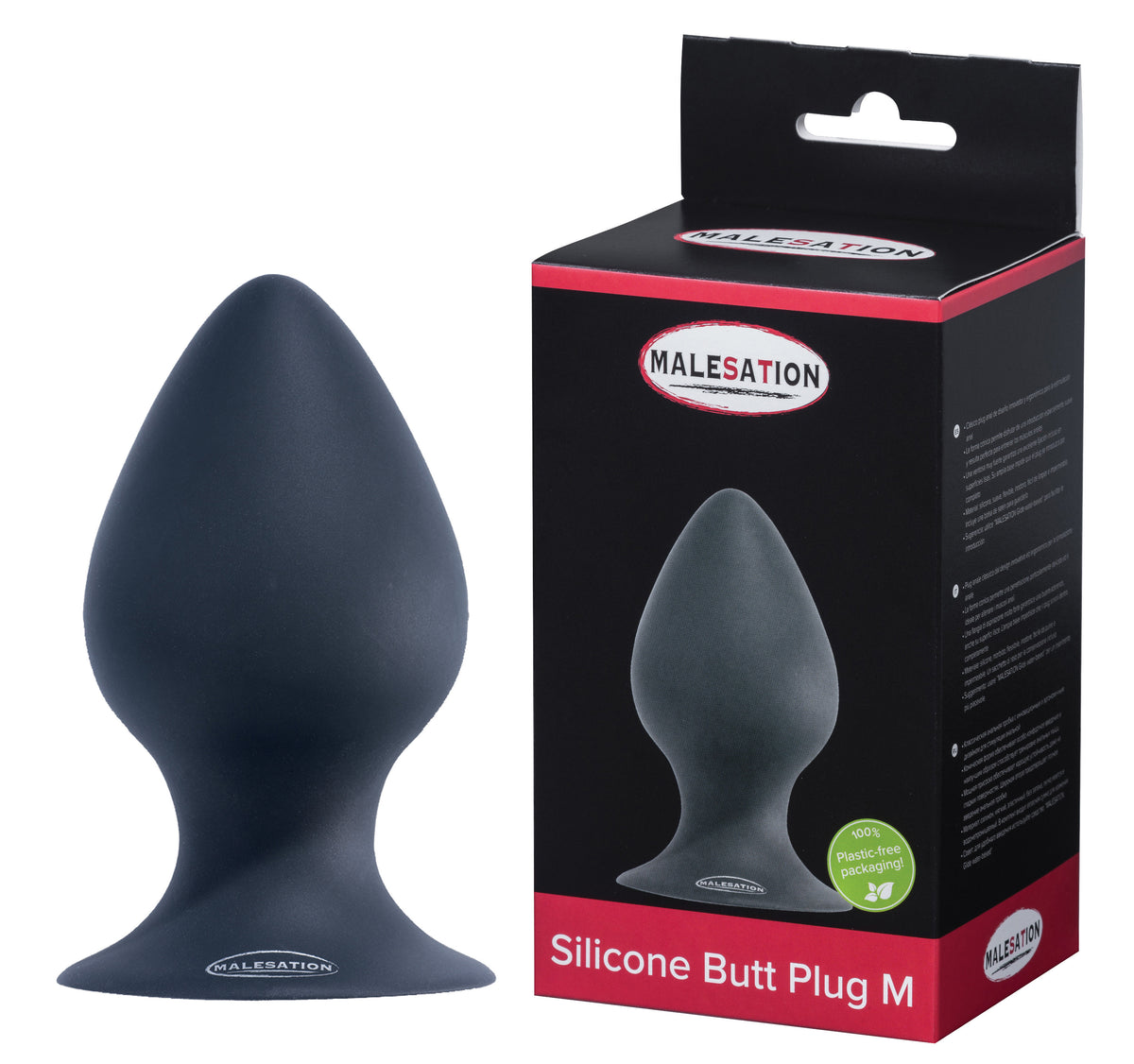 MALESATION Silikon Analplug L