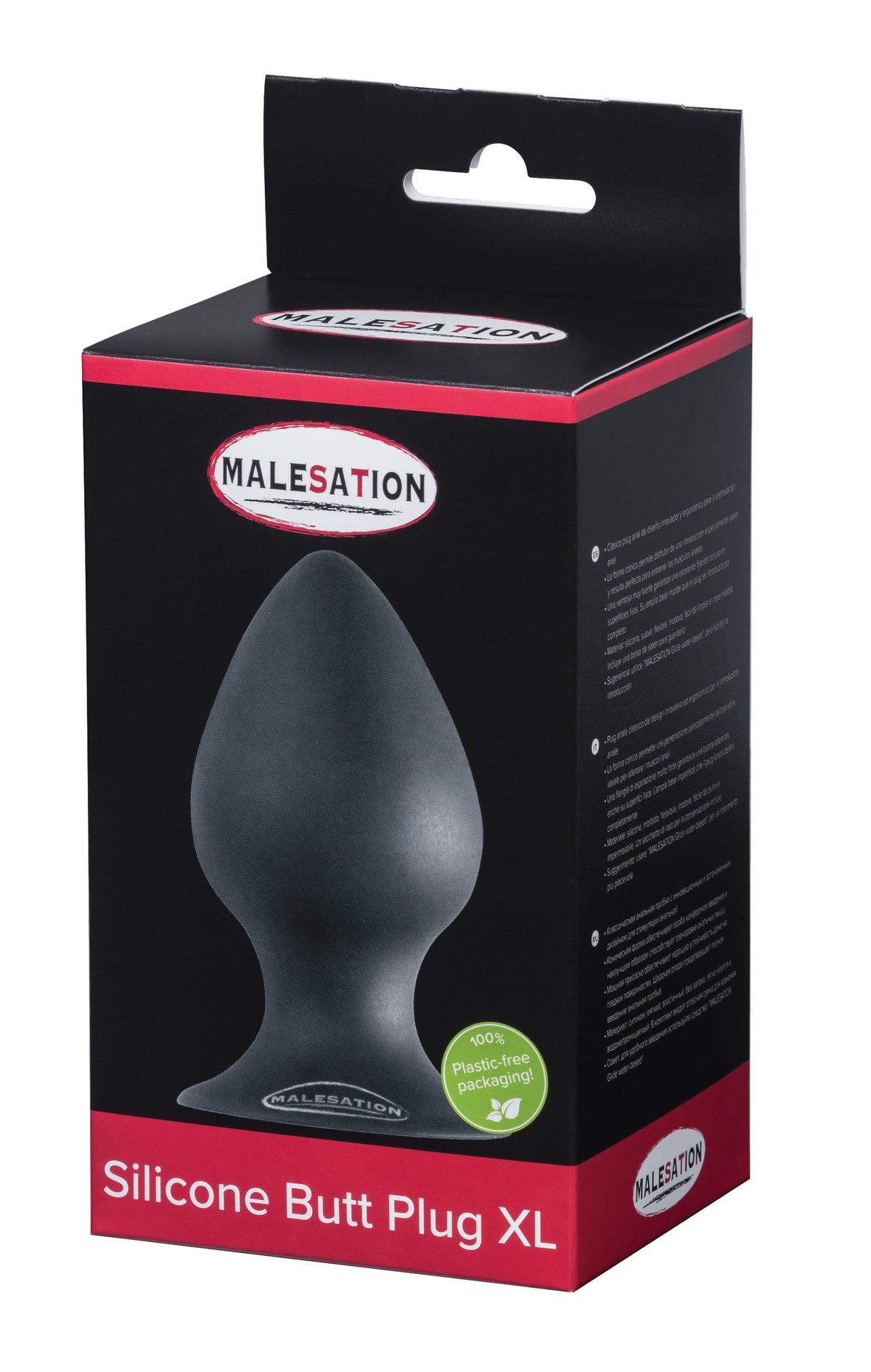 MALESATION Silikon Analplug L