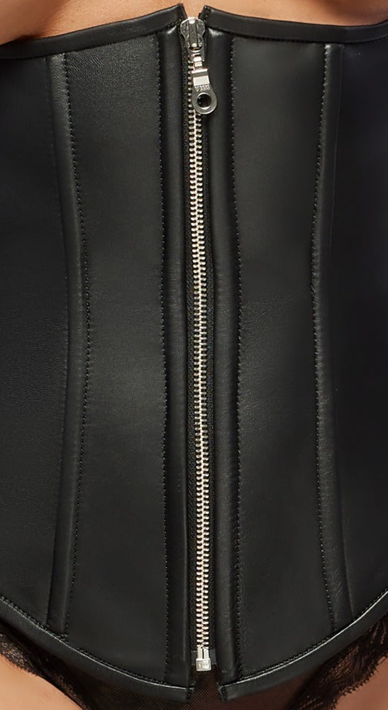 ZADO busenfreie Taillen-Corsage mit Neckholder