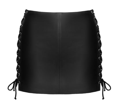 ZADO Leder Minirock 2XL