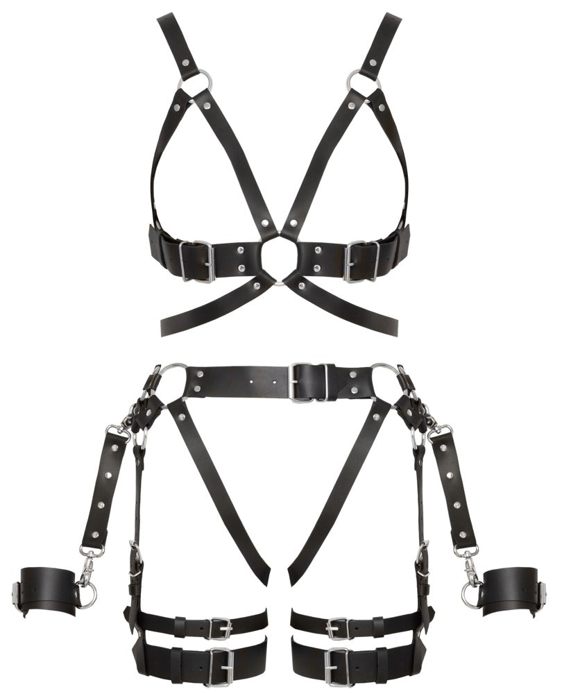 ZADO mehrteiliges Leder-Harness-Set