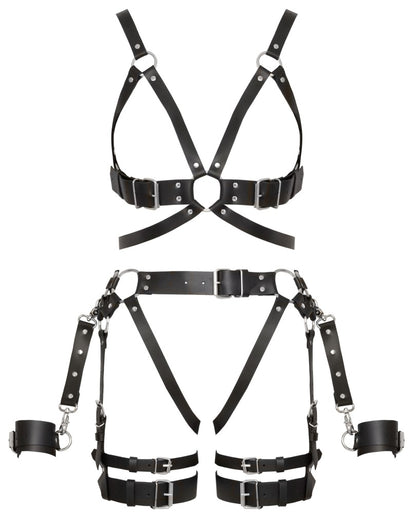 ZADO mehrteiliges Leder-Harness-Set