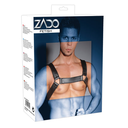ZADO Herren-Brustharness aus Leder