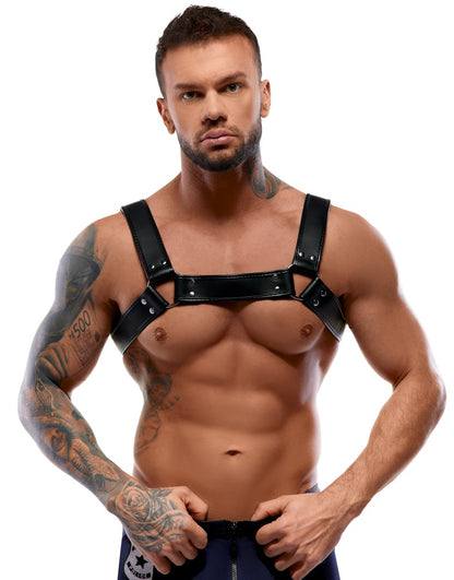 ZADO Herren-Brustharness aus Leder
