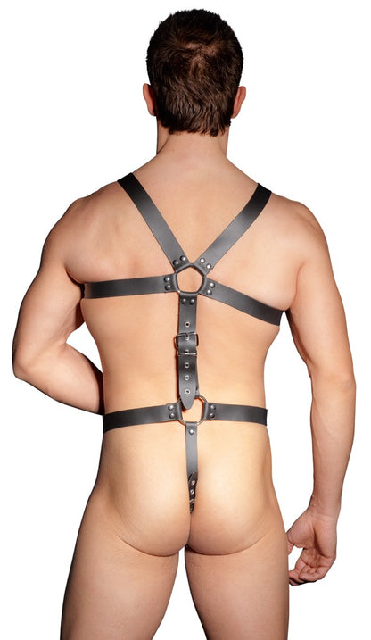 ZADO Herren-Harness mit Penisring