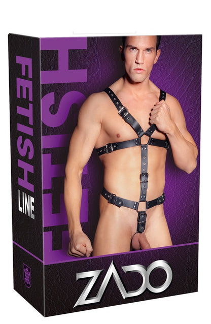 ZADO Herren-Harness mit Penisring