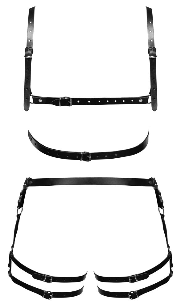 ZADO Herren-Harness-Set mit Schenkelriemen