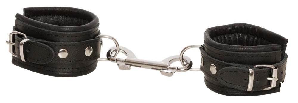 ZADO Leder-Handfesseln, kurze Form