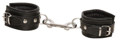 ZADO Leder-Handfesseln, kurze Form