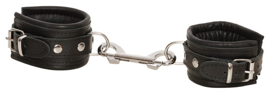 ZADO Leder-Handfesseln, kurze Form