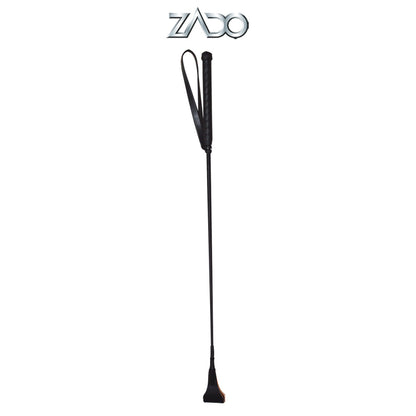 ZADO Leder Gerte schwarz