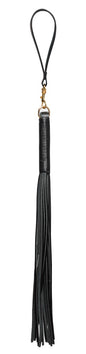 ZADO Leder-Flogger mit Goldakzenten