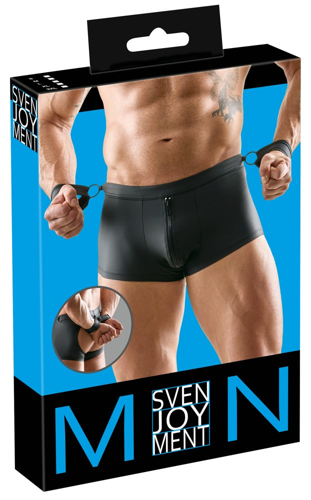 SVENJOYMENT Herren-Pants po-frei mit Fesselmanschetten