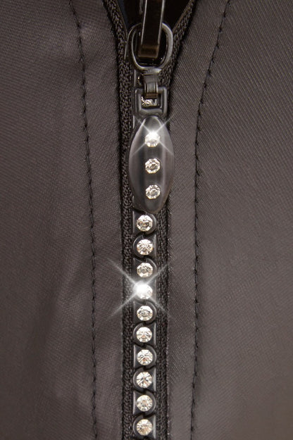 SVENJOYMENT Herren-String in Neopren-Optik