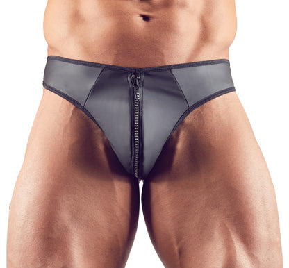 SVENJOYMENT Herren-String in Neopren-Optik