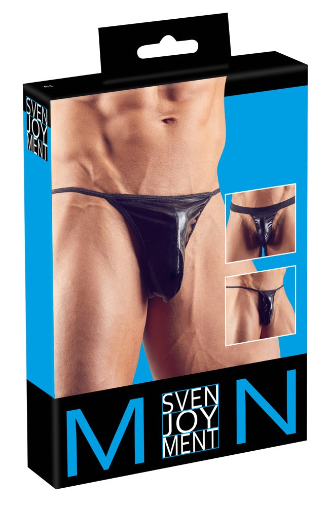 SVENJOYMENT Herren-Strings und -Jocks im Wetlook, 3er-Set