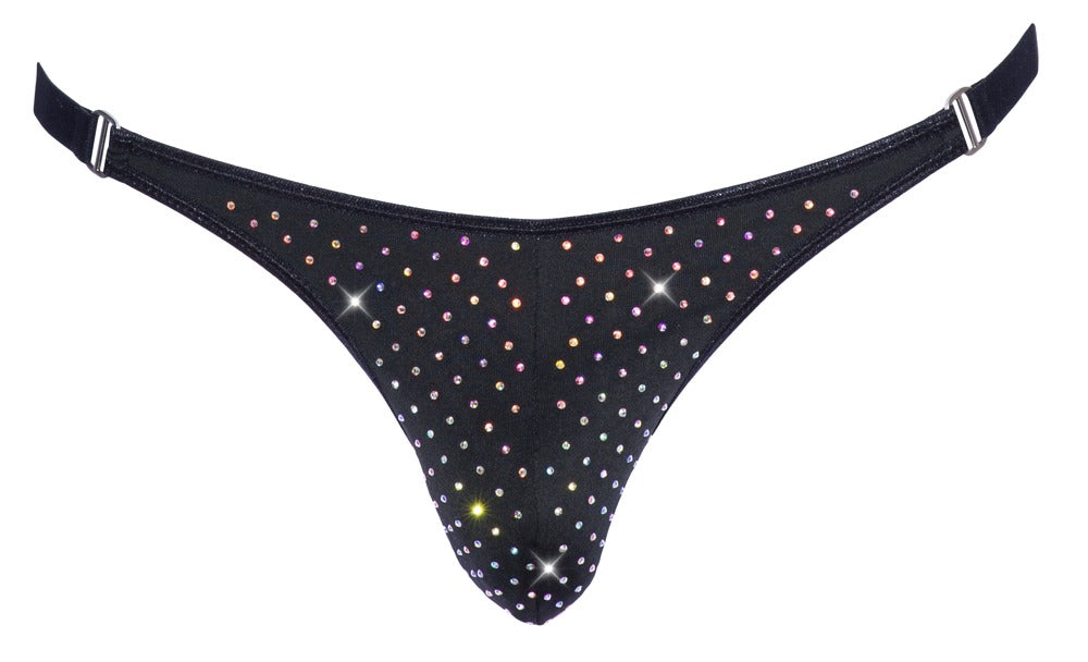 SVENJOYMENT Herren-String mit Glitzer-Beutel